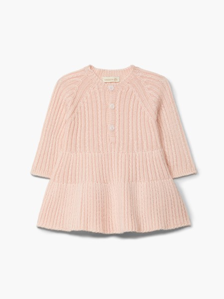 Knitted wool dress