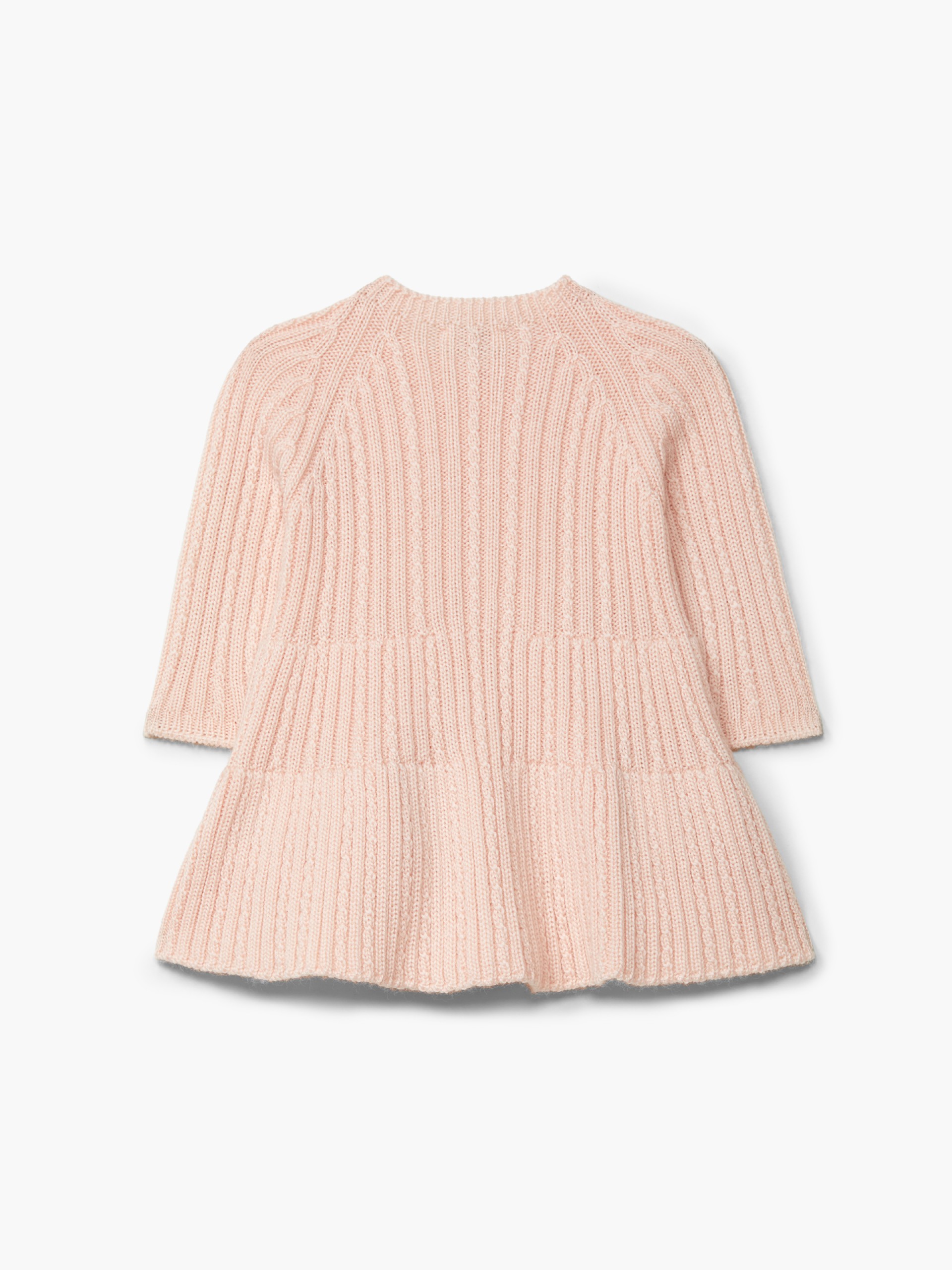Knitted wool dress