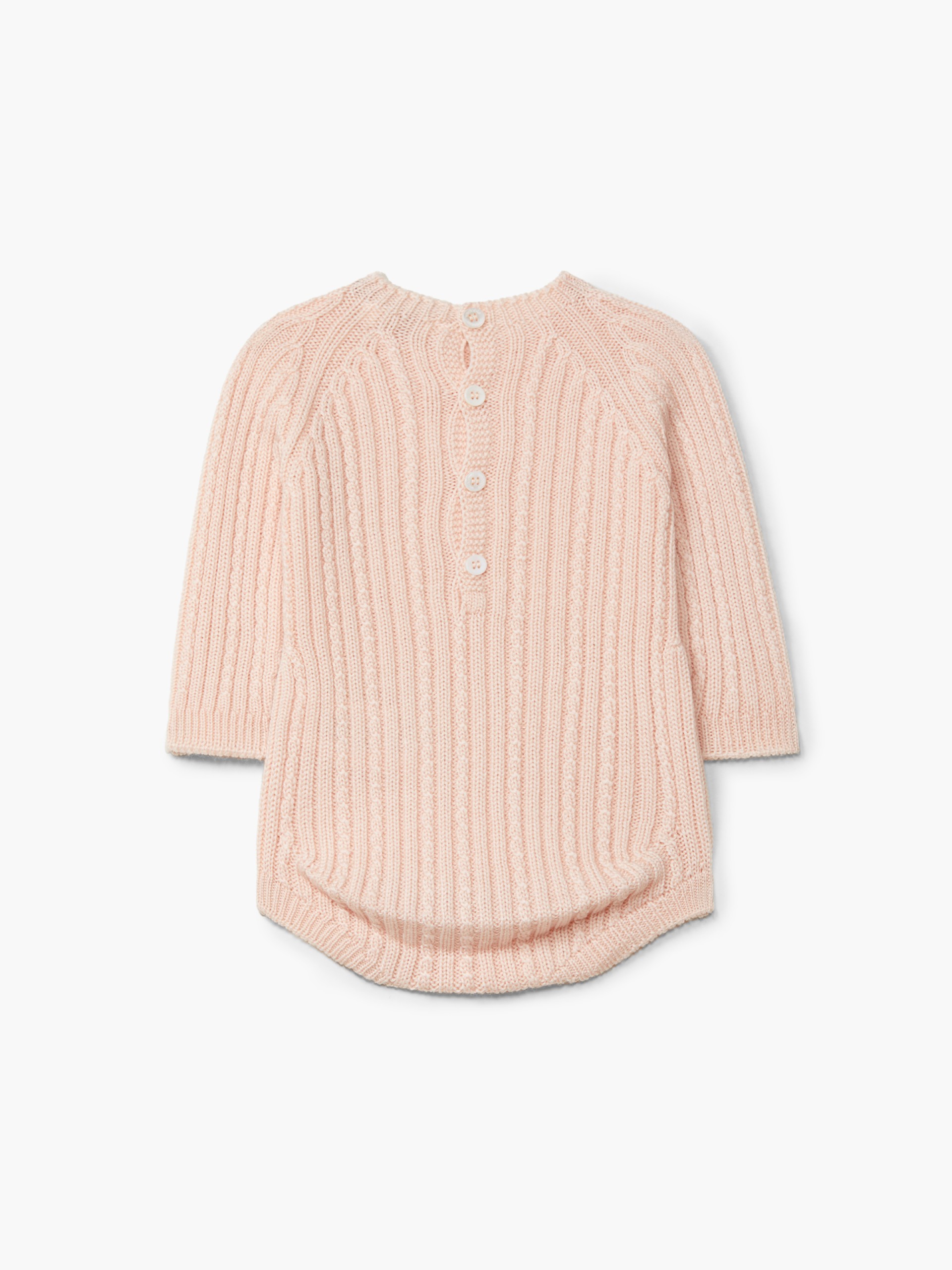 Knitted wool shortie