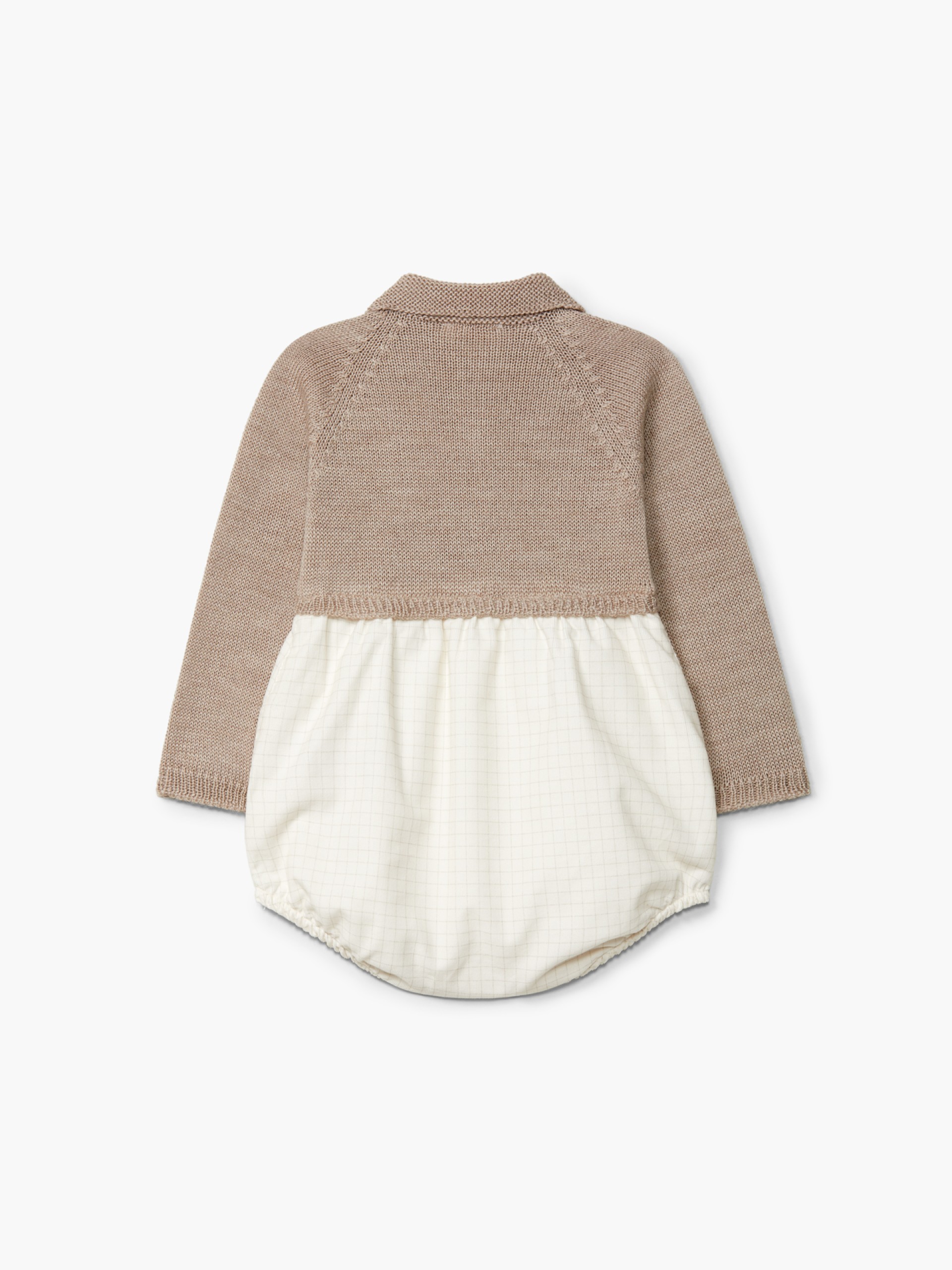 Long-sleeved polo shortie