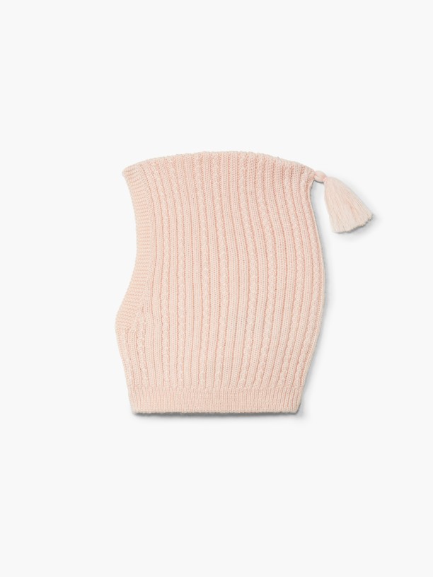 Knitted wool balaclava Knitted wool balaclava