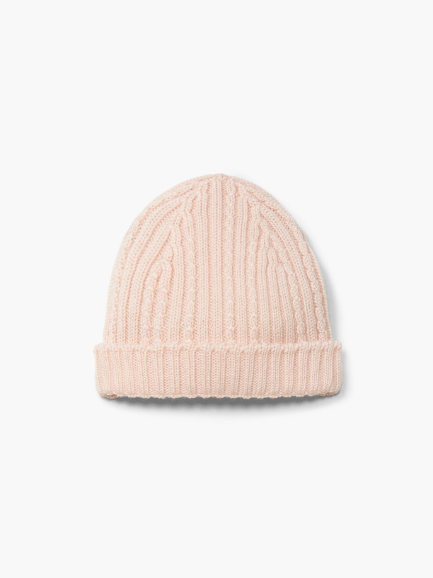 Knitted wool beanie Knitted wool beanie