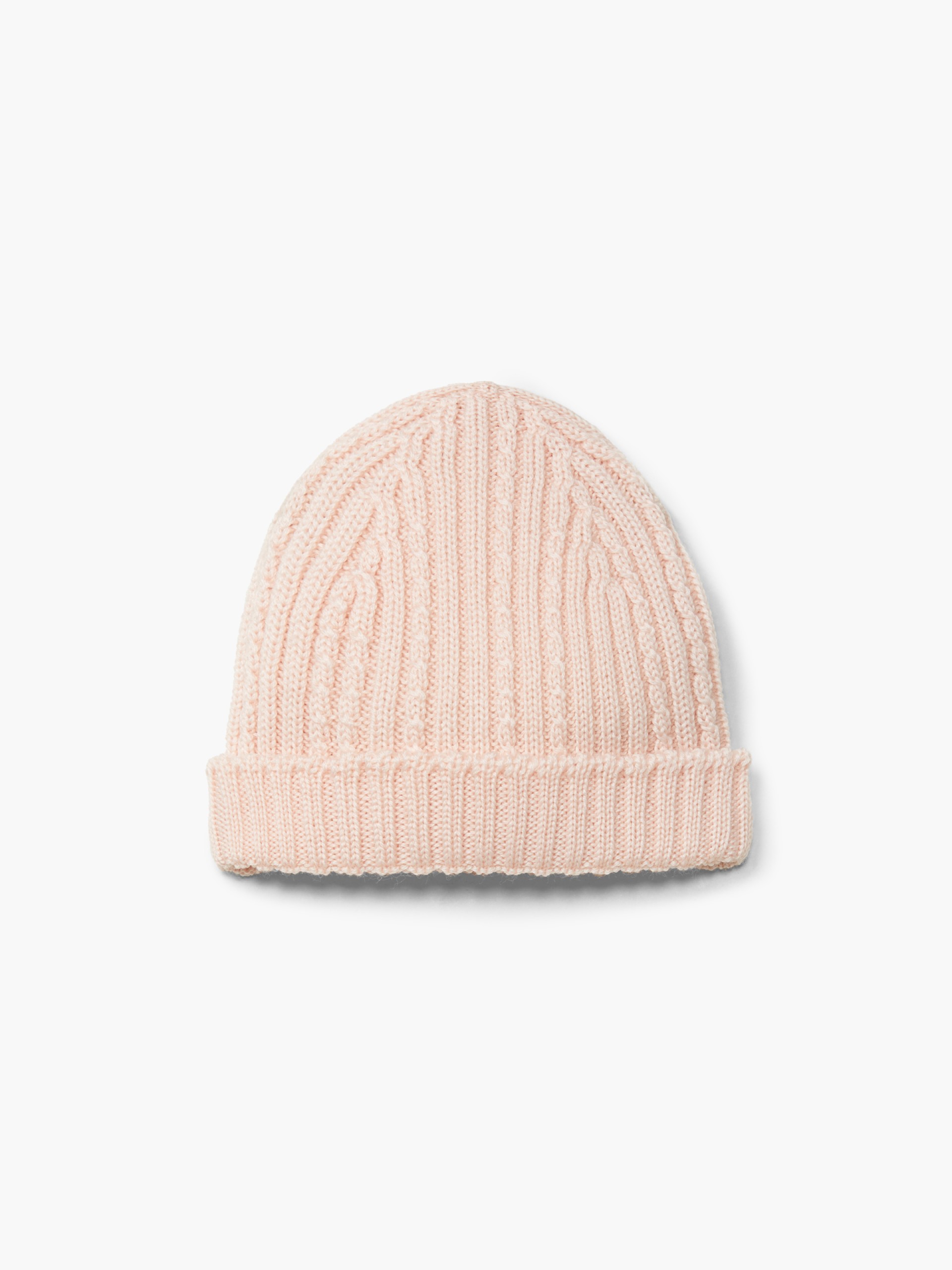 Knitted wool beanie