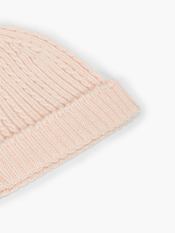 Knitted wool beanie Knitted wool beanie