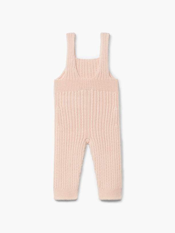 Knitted wool dungarees Knitted wool dungarees