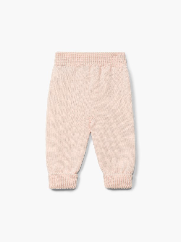 Knitted wool trousers Knitted wool trousers