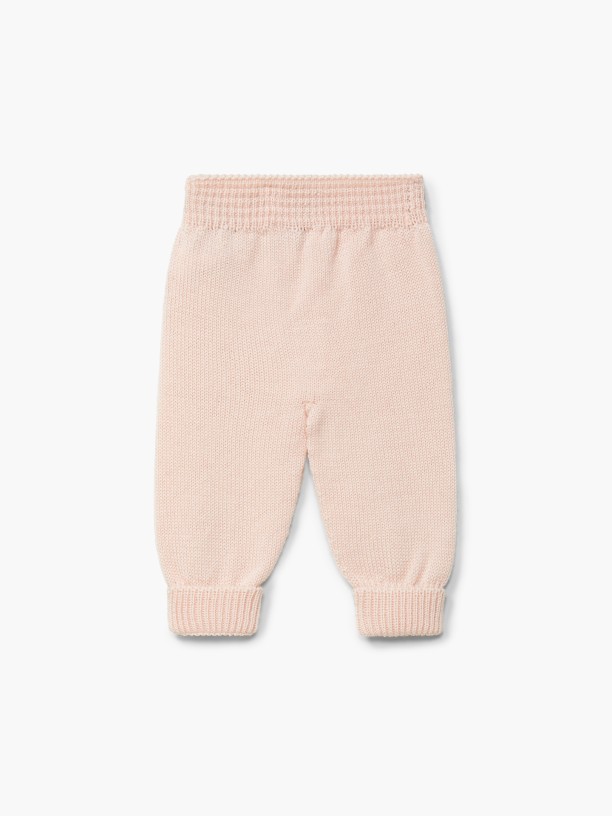 Knitted wool trousers Knitted wool trousers