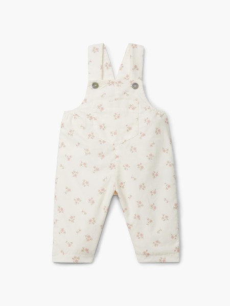 Floral print dungarees Floral print dungarees