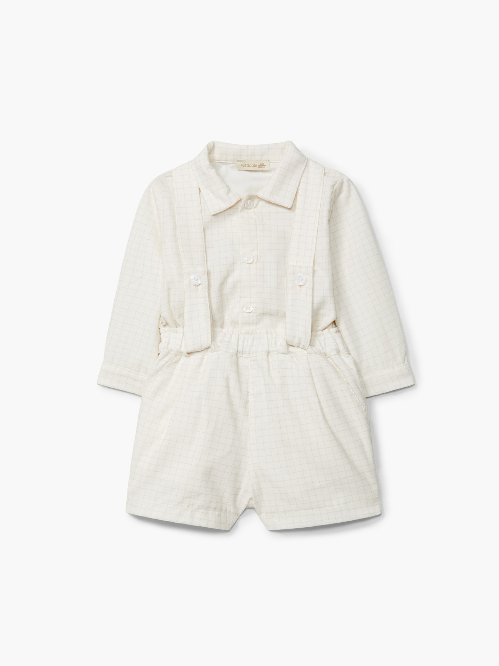 Vichy plaid bodysuit