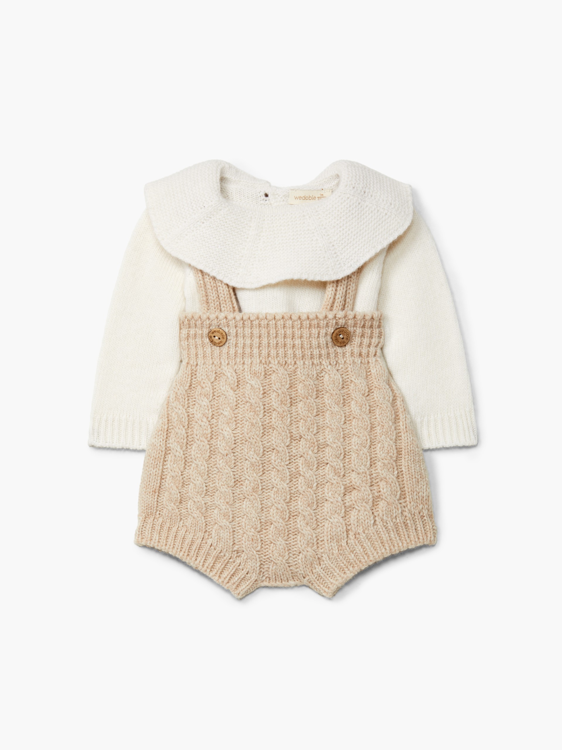 Knitted wool sweater