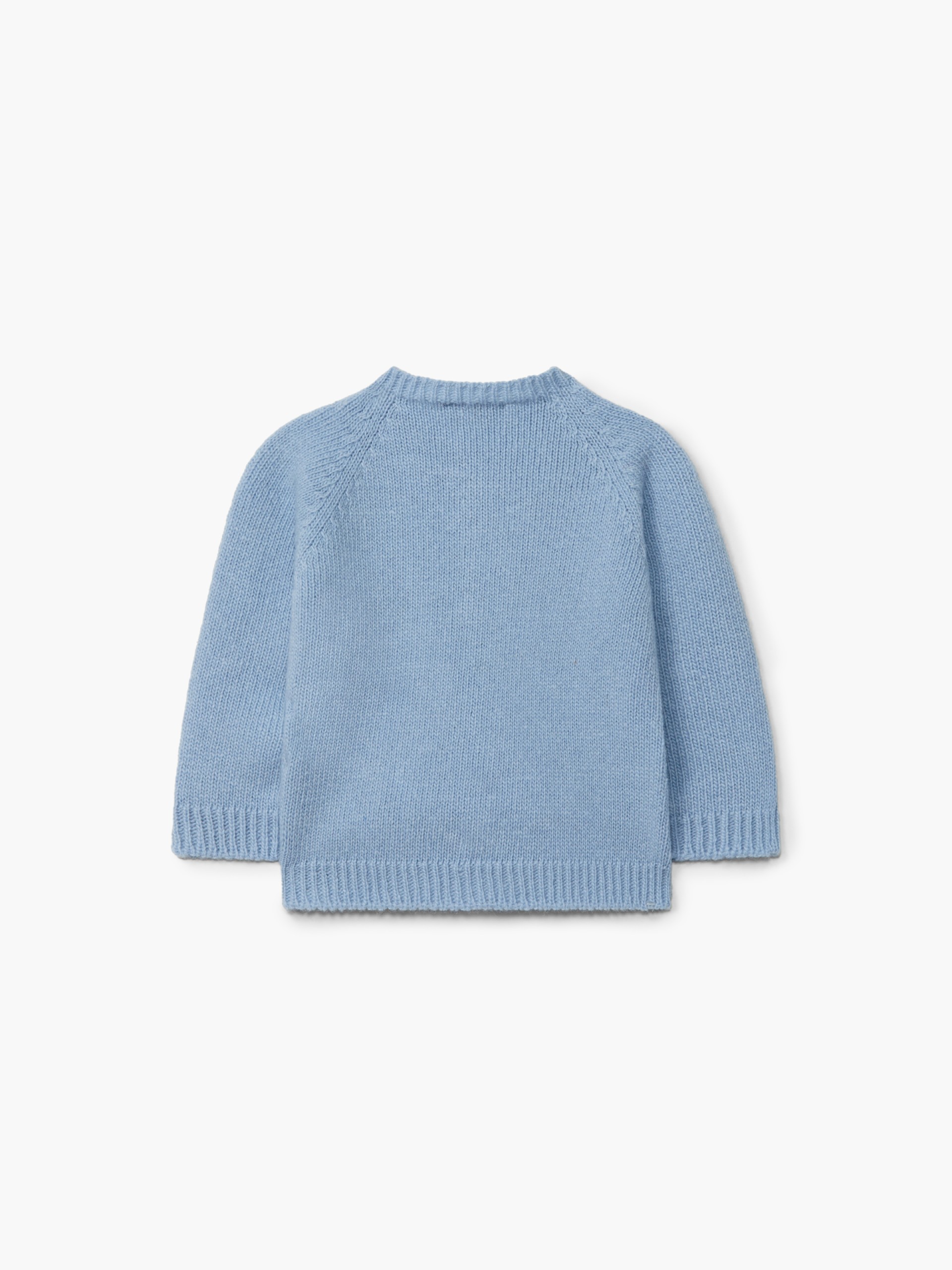 Knitted wool sweater