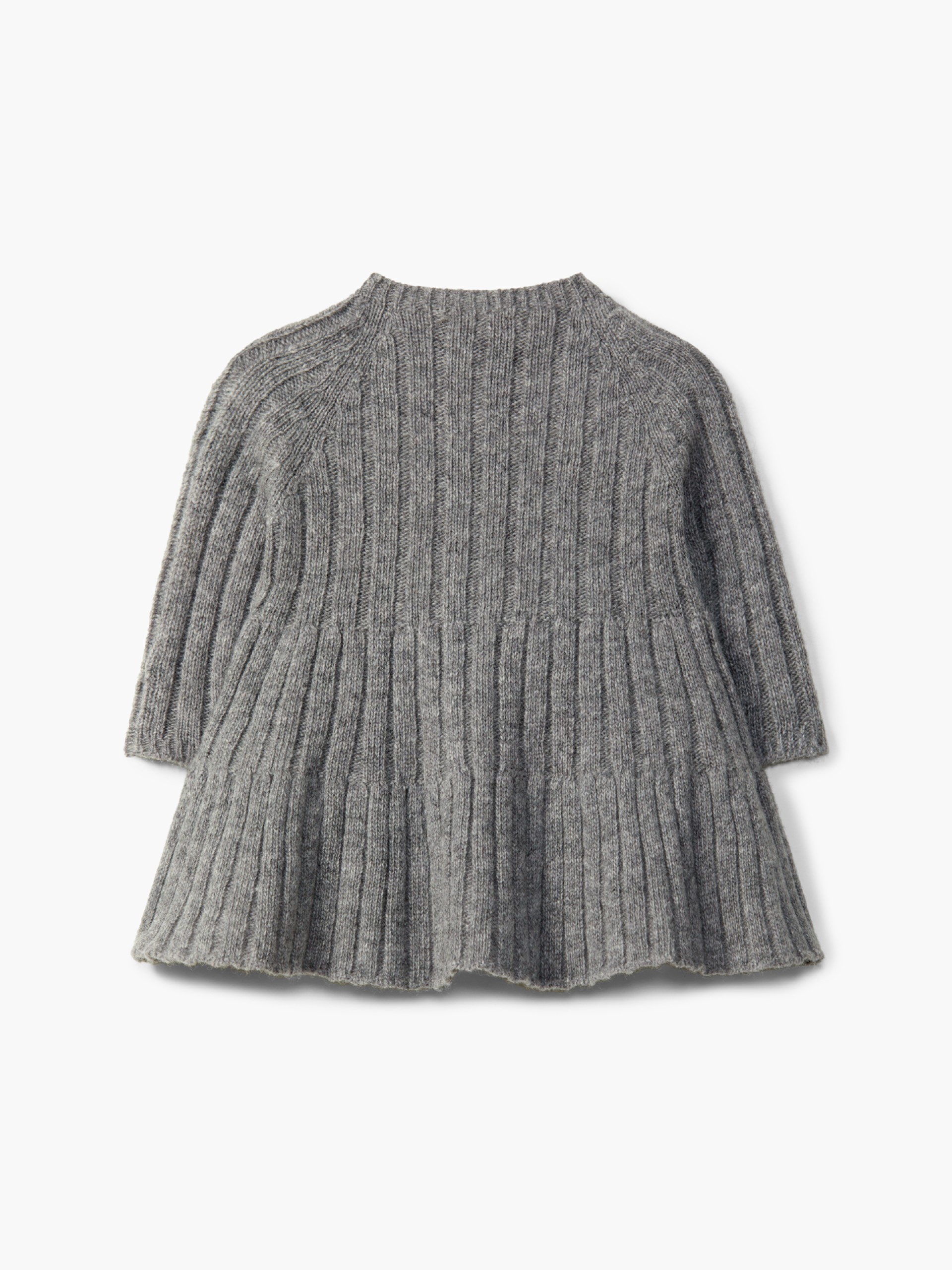 Knitted wool dress