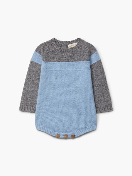 Knitted wool shortie