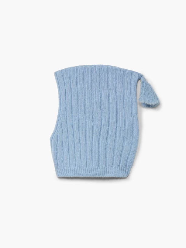 Knitted wool balaclava Knitted wool balaclava