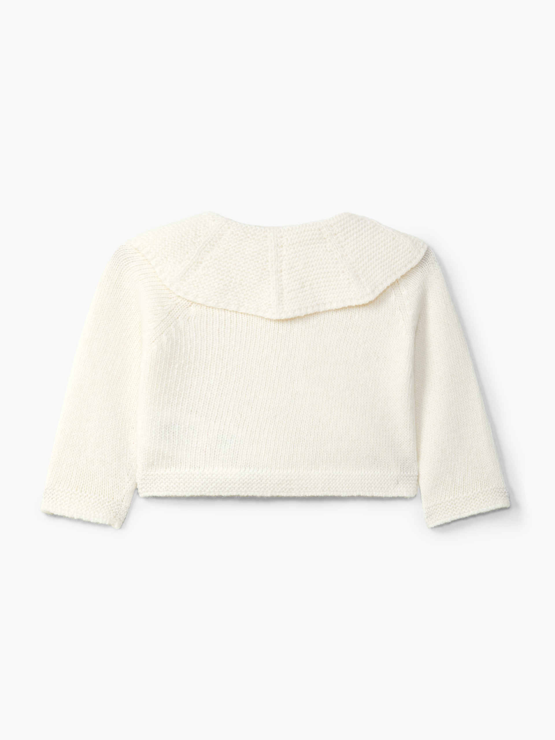 Knitted wool cardigan