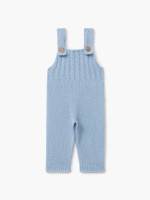 Knitted wool dungarees Knitted wool dungarees