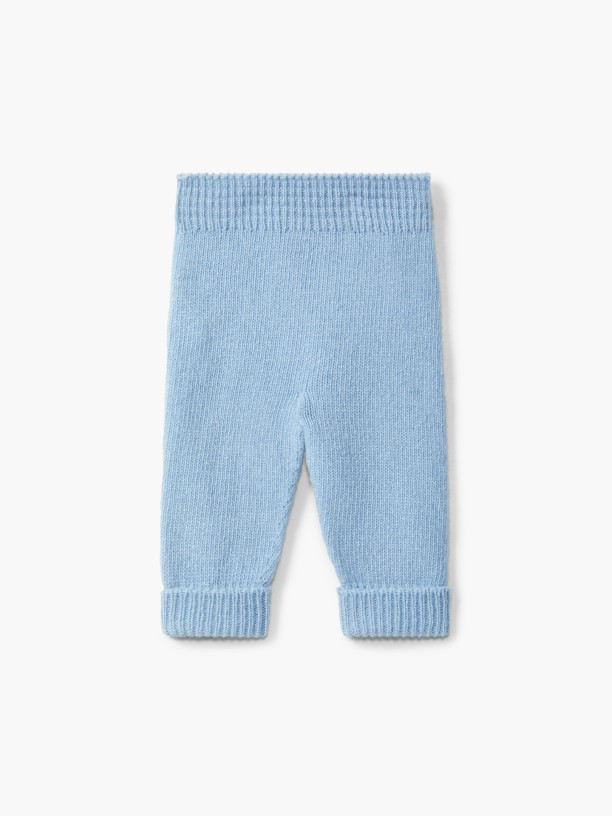 Knitted wool trousers Knitted wool trousers