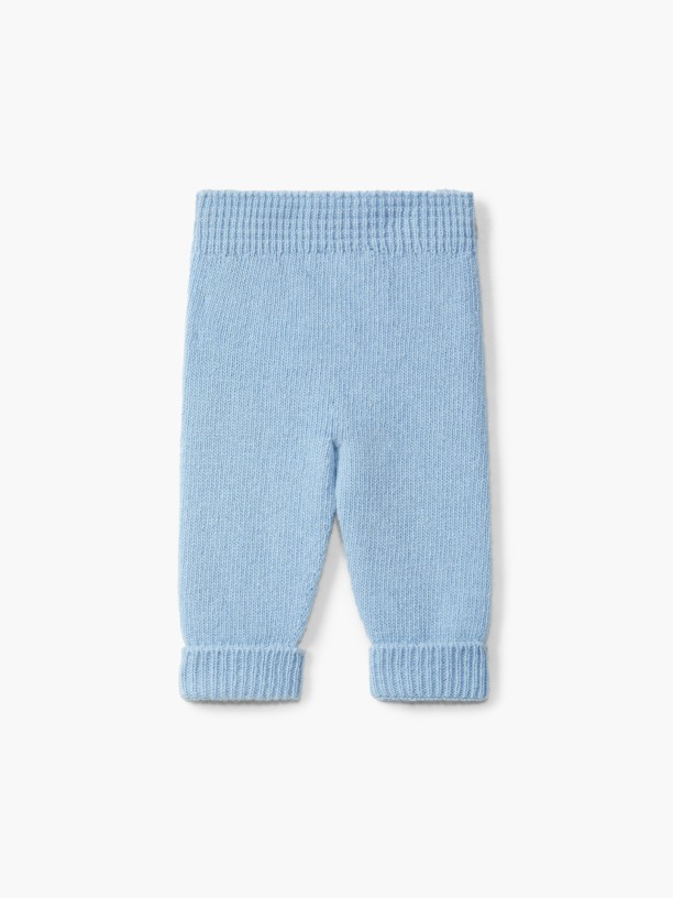 Knitted wool trousers Knitted wool trousers