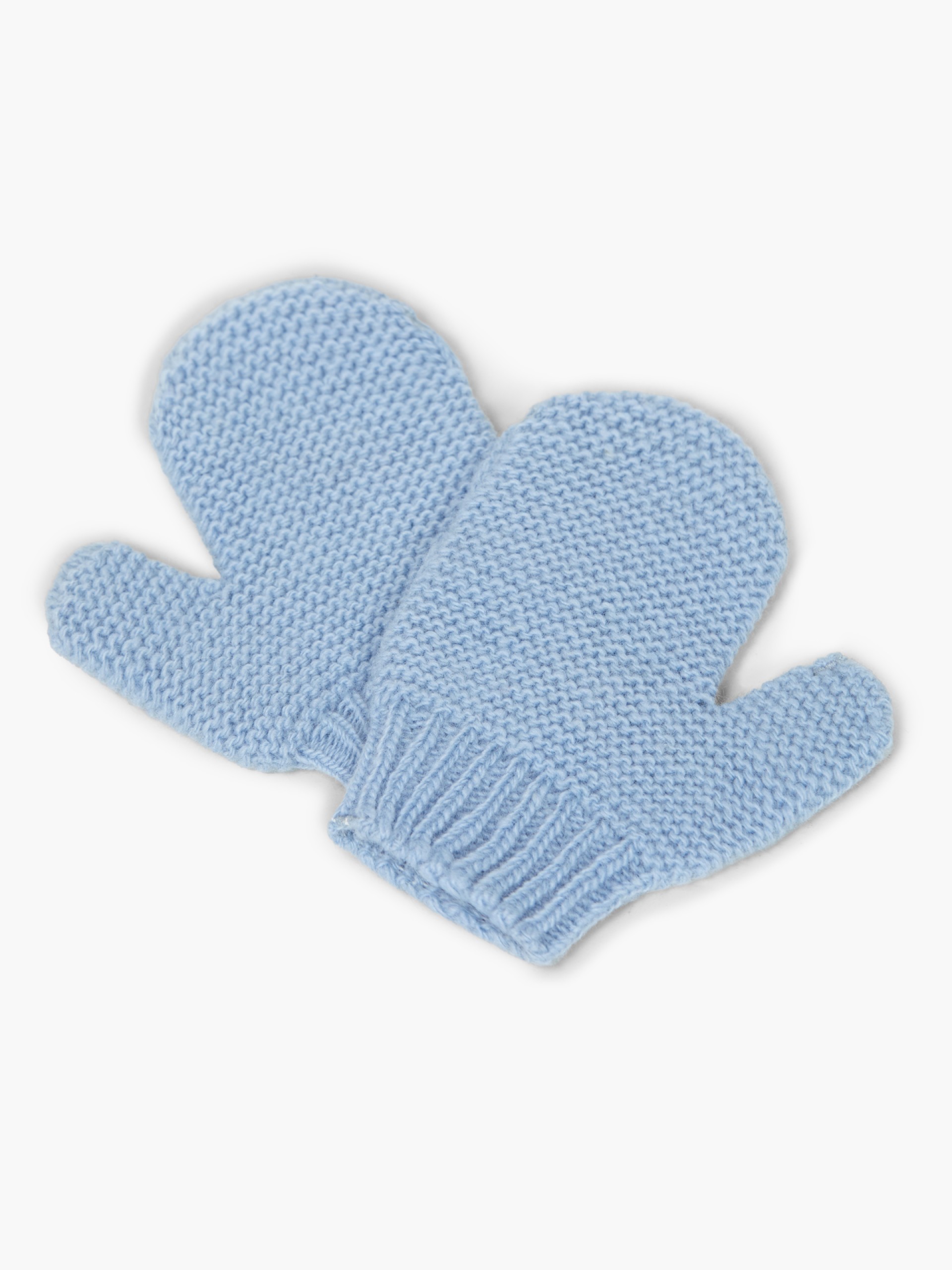 Knitted mittens