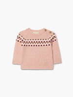 Knitted jacquard sweater Knitted jacquard sweater
