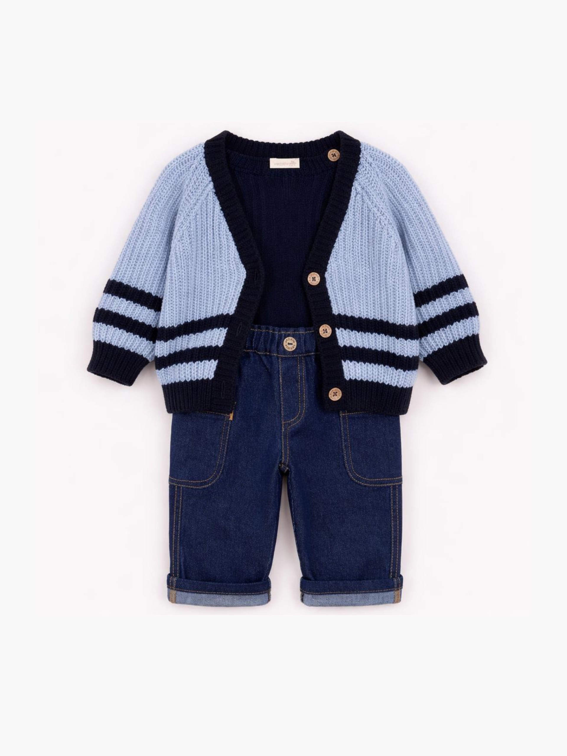 Knitted wool sweater