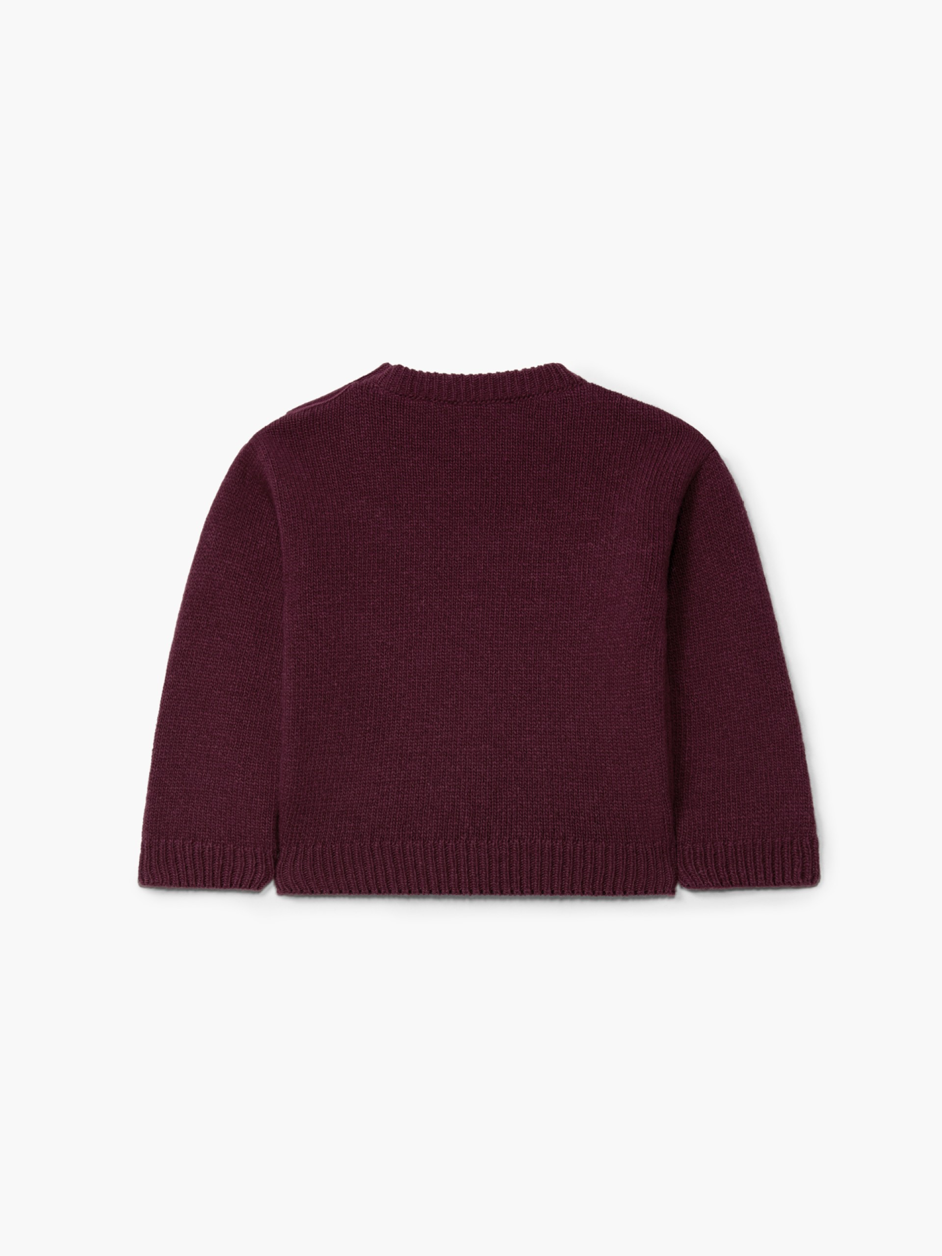 Knitted wool sweater