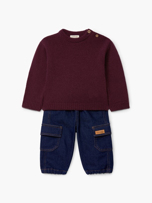 Knitted wool sweater Knitted wool sweater