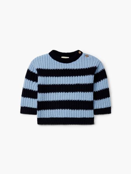 Knitted wool sweater