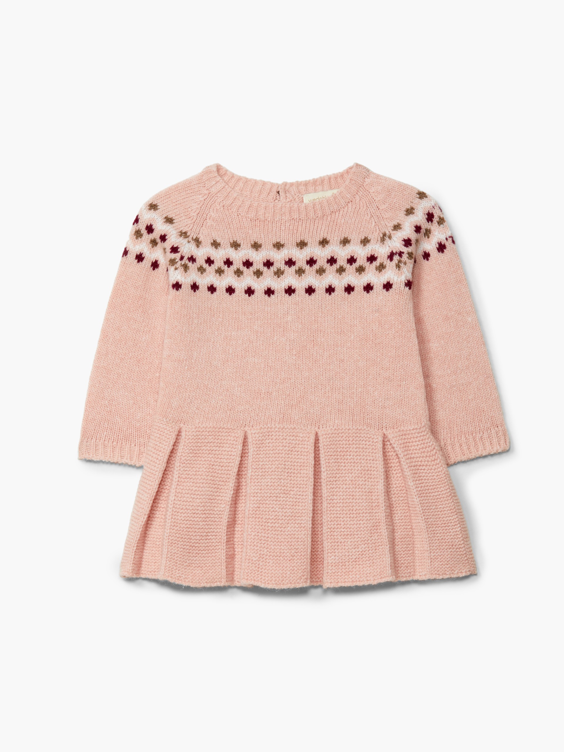 Knitted wool dress