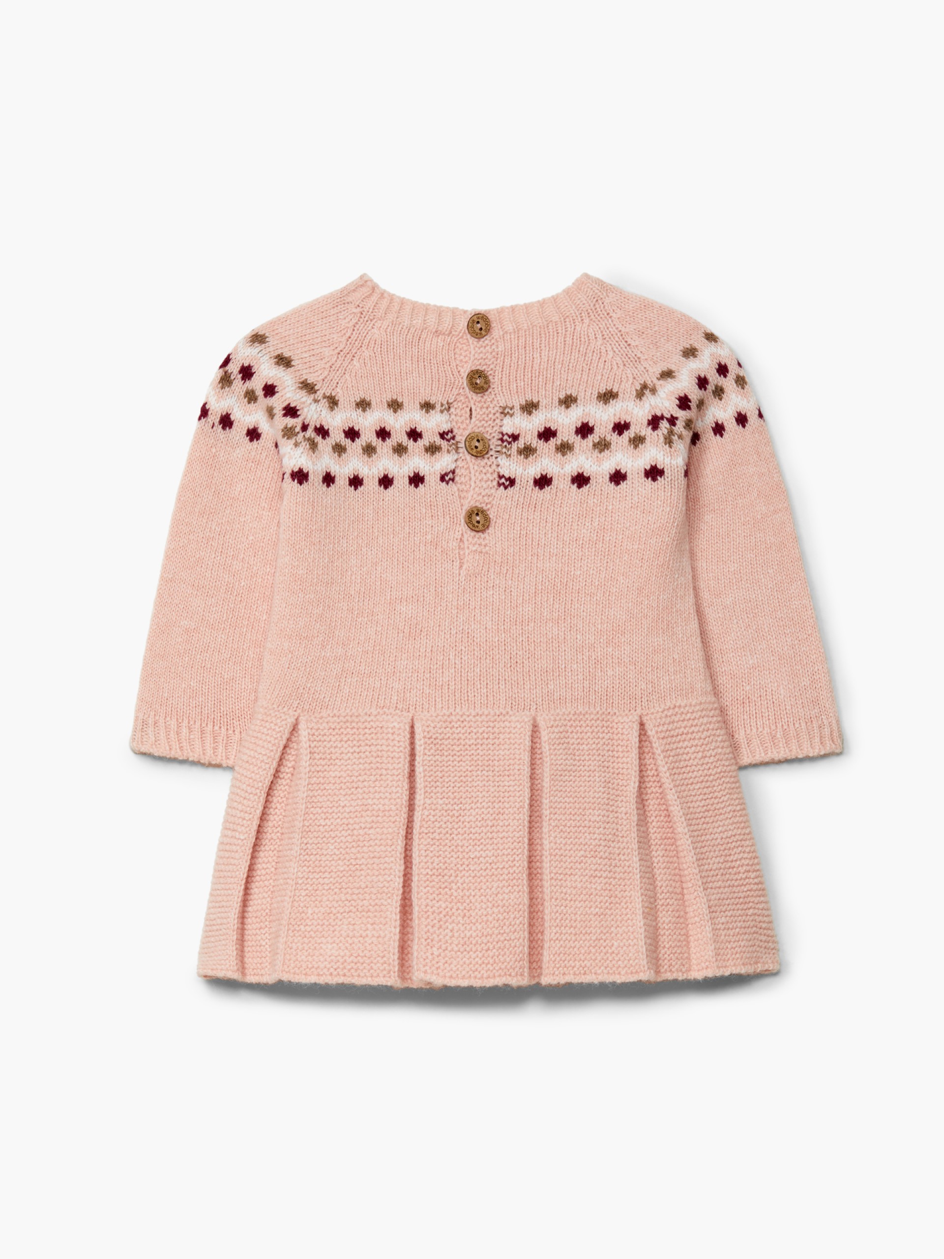 Knitted wool dress
