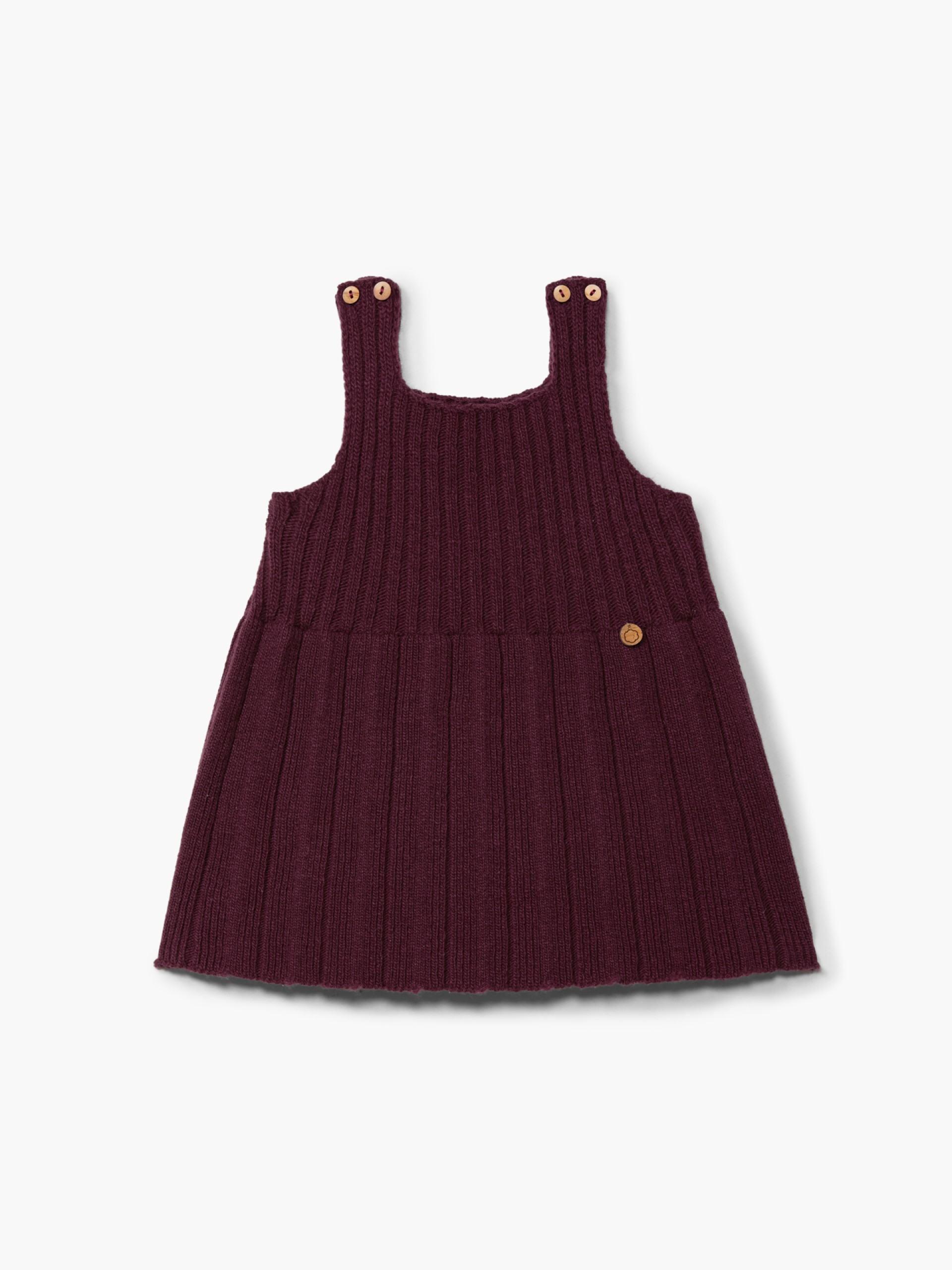Knitted wool dress