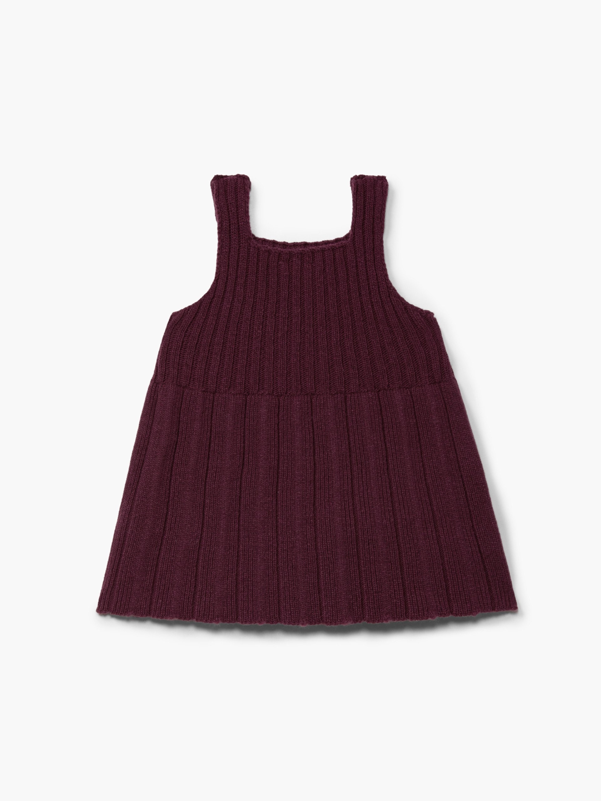 Knitted wool dress