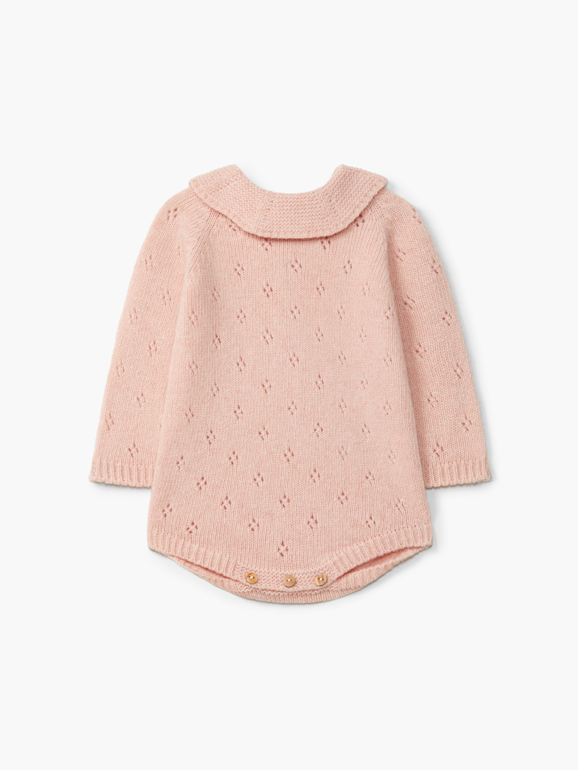 Knitted wool shortie