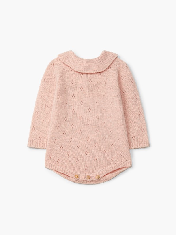 Knitted wool shortie