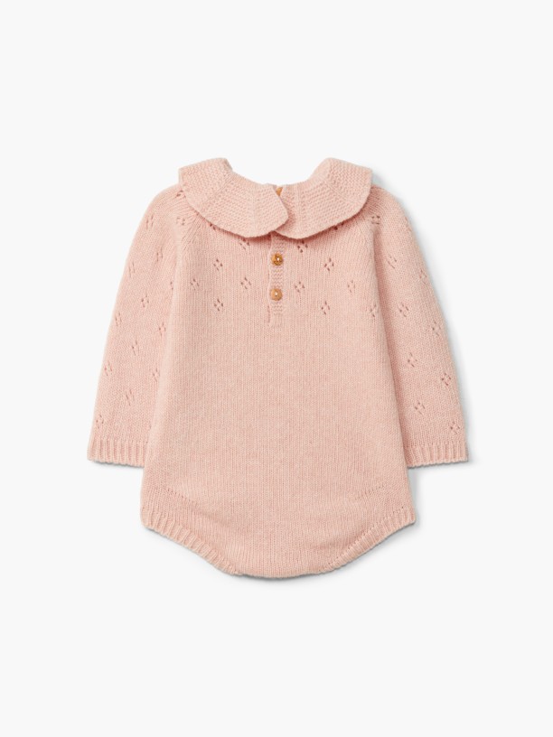 Knitted wool shortie