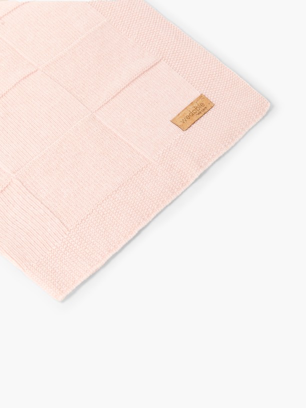Knitted wool blanket Knitted wool blanket