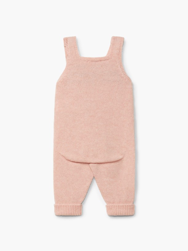 Knitted wool dungarees Knitted wool dungarees