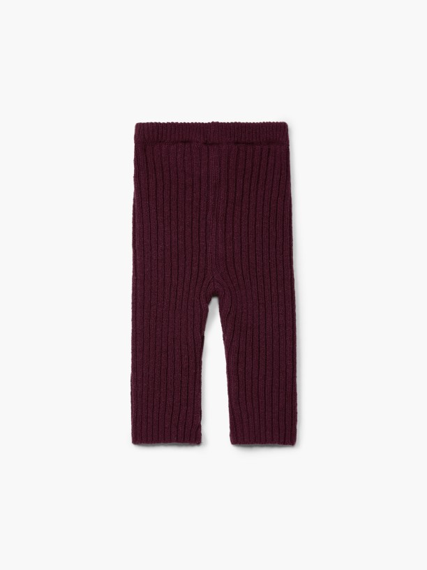 Knitted wool trousers Knitted wool trousers