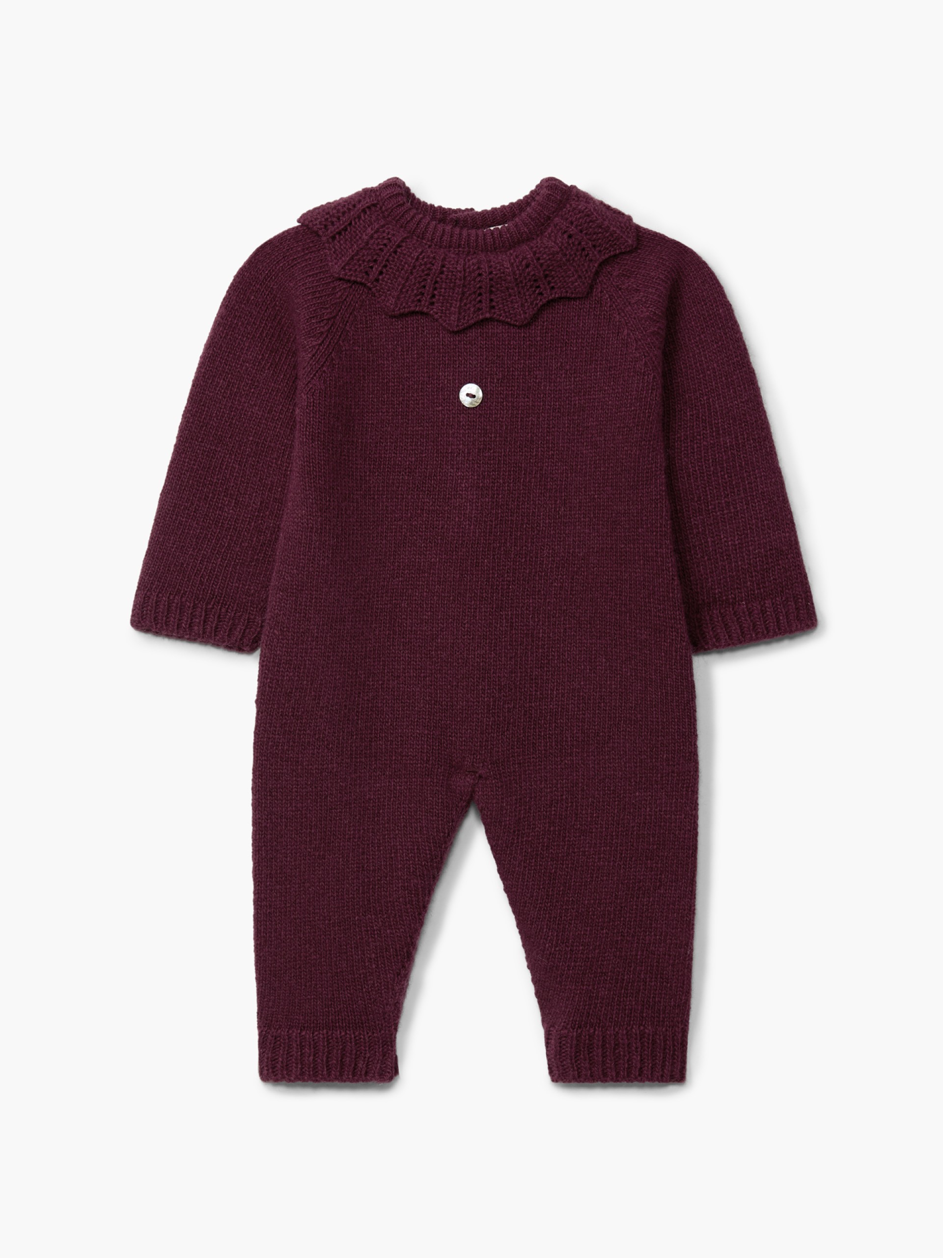 Knitted wool jumpsuit