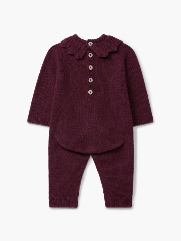 Knitted wool jumpsuit Knitted wool jumpsuit
