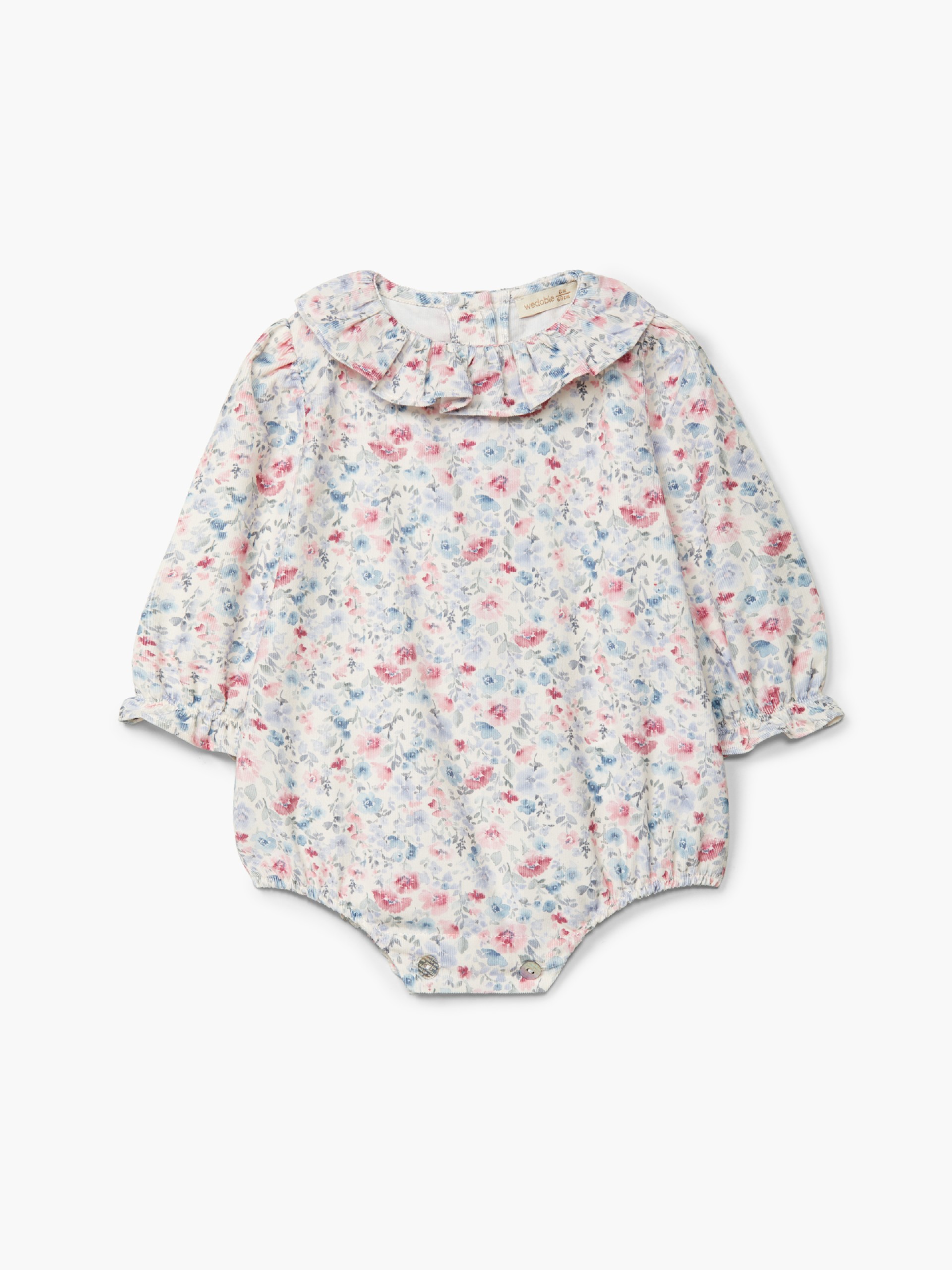 Floral print bodysuit