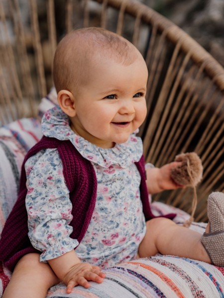 Floral print bodysuit