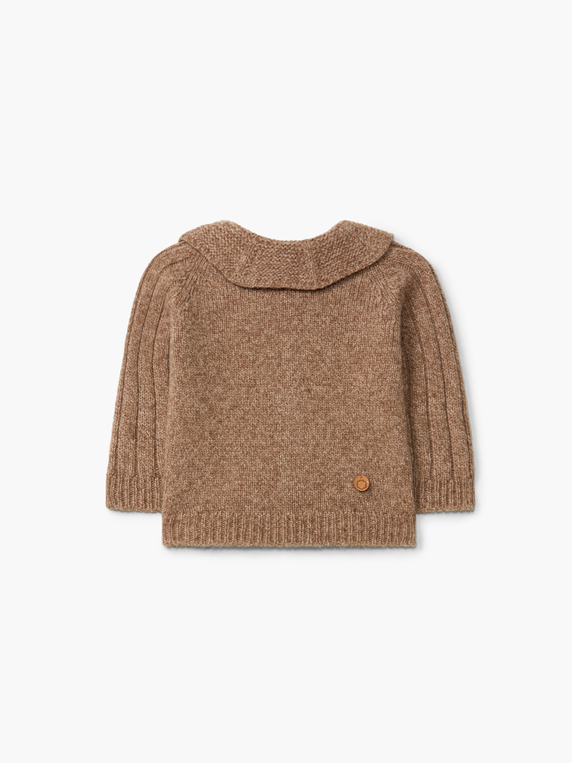 Knitted wool sweater
