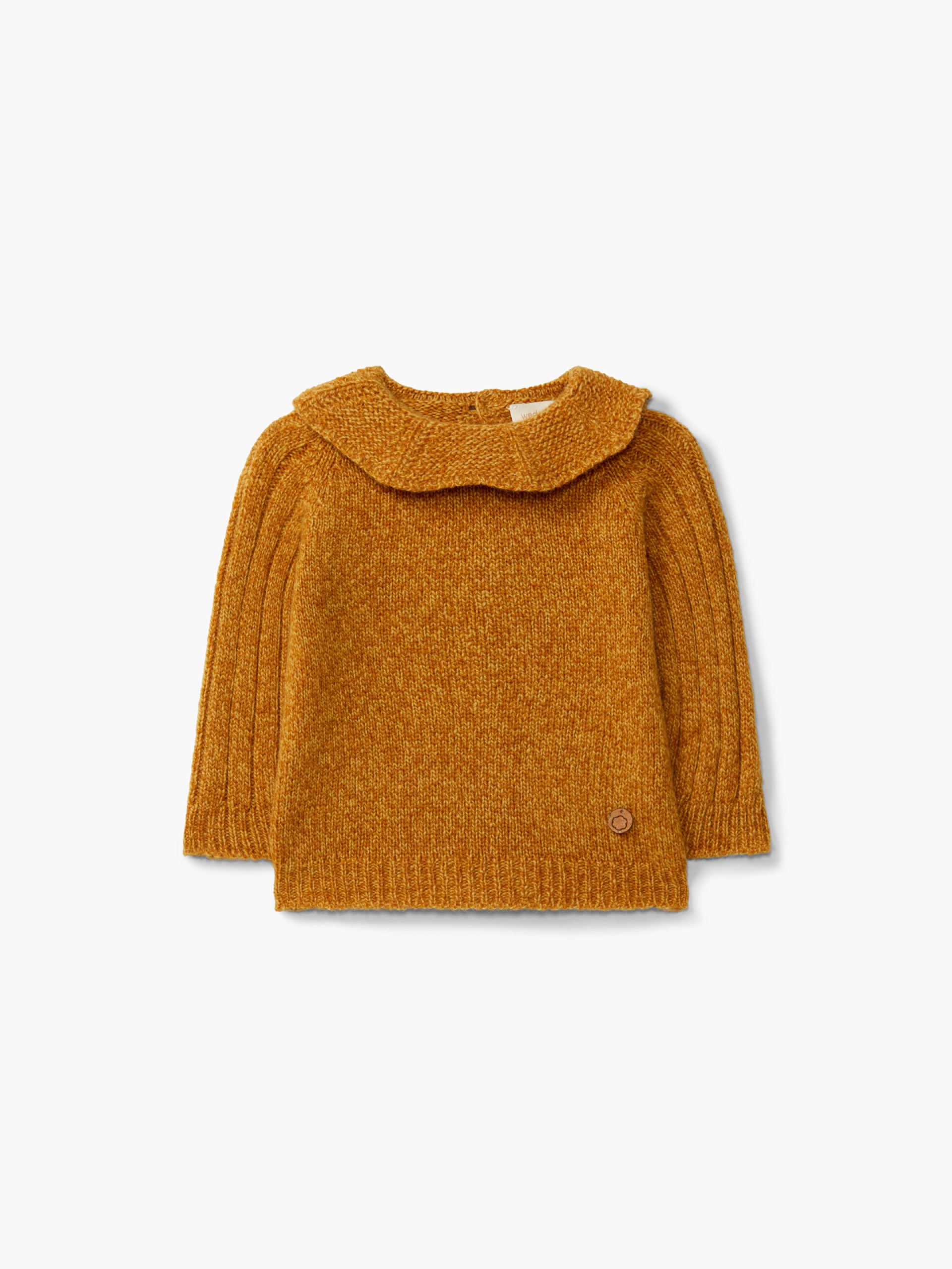 Knitted wool sweater