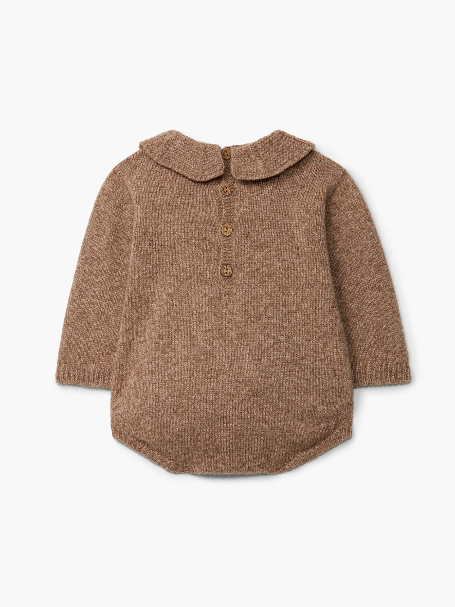 Knitted wool shortie