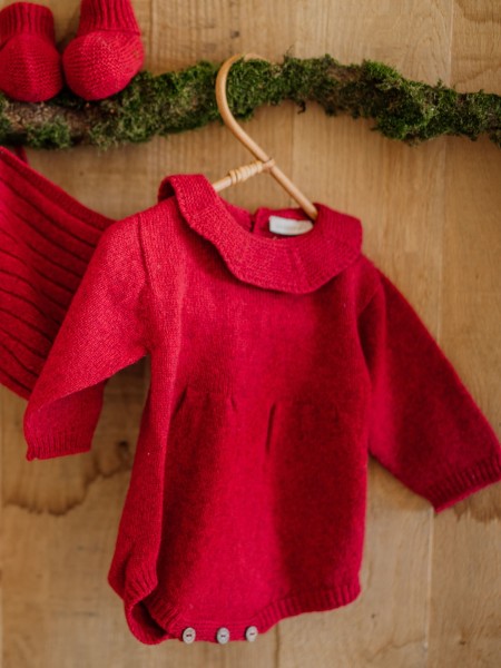 Knitted wool shortie Knitted wool shortie