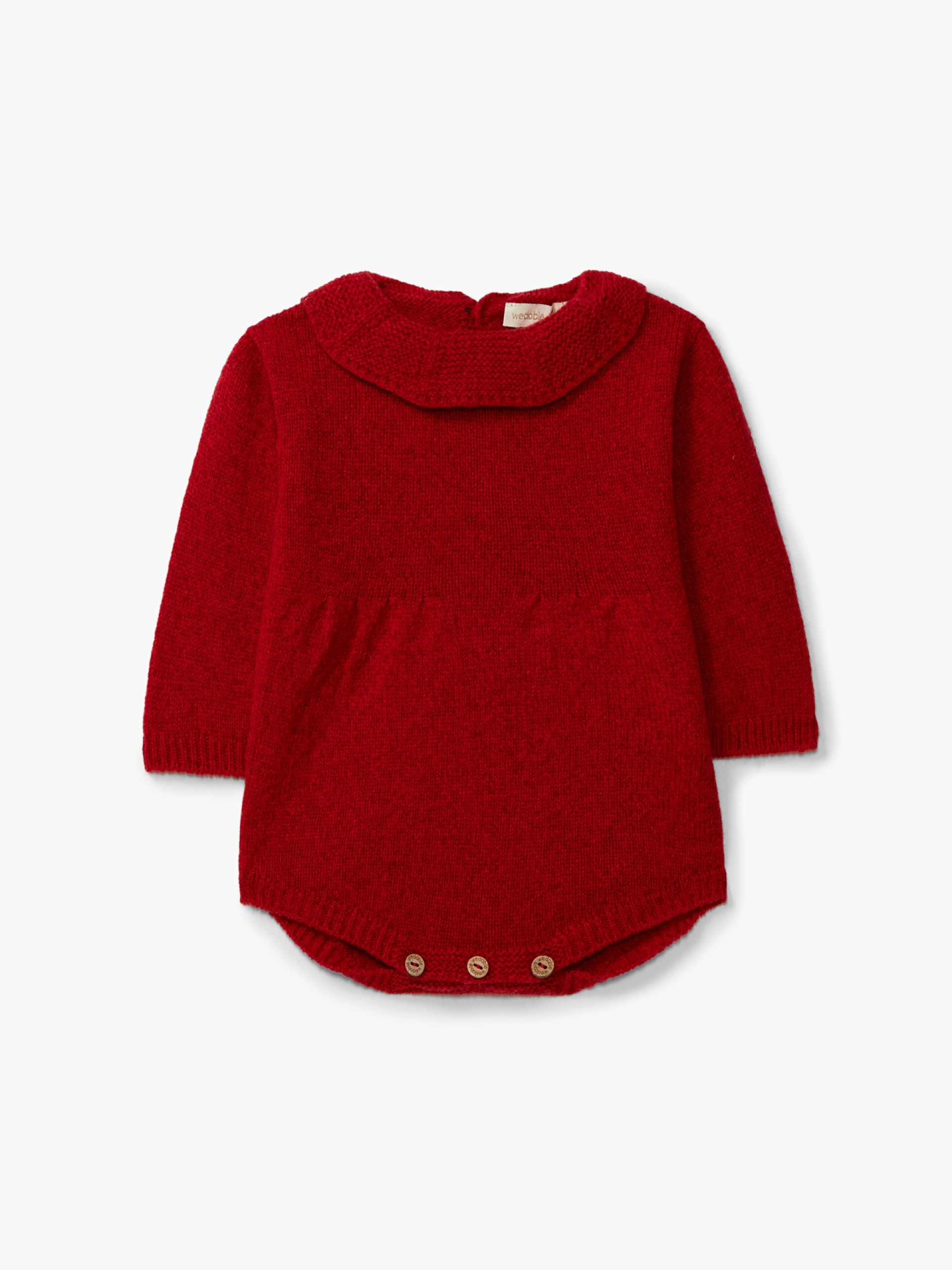Knitted wool shortie