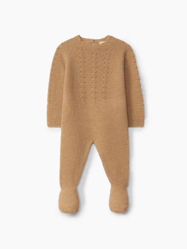 Knitted babygrow