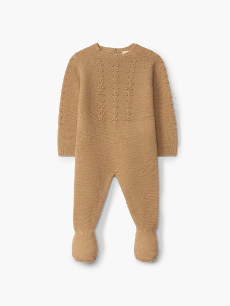 Knitted babygrow