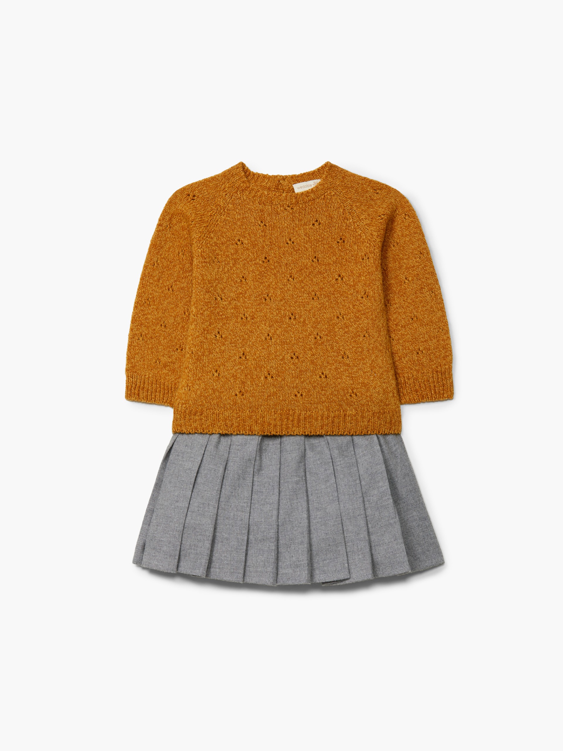 Knitted wool sweater
